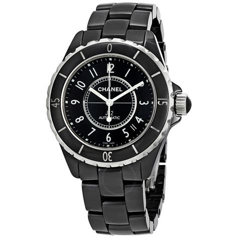 chanel j12 ceramic watch black|Chanel j12 watch william chan.